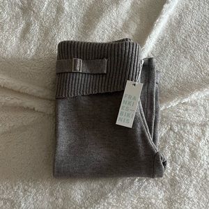 Frankie’s Bikinis Fleur Knit Low Rise Pant